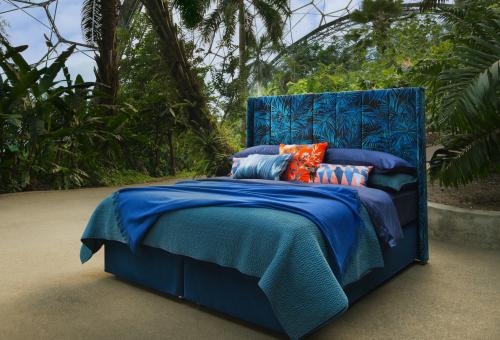 Hypnos Bed in Eden Project Rainforest Biome